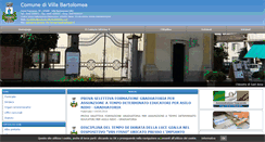 Desktop Screenshot of comune.villa-bartolomea.vr.it